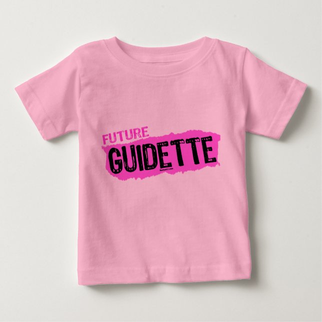 T-shirt Pour Bébé Futur Guidette (Devant)