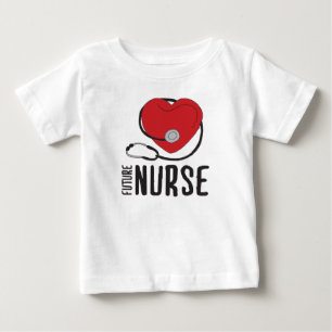 T-shirt Pour Bébé Futur Infirmière Bientôt devenir Infirmière Des