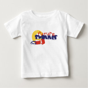 T-shirt Pour Bébé Futur nageur