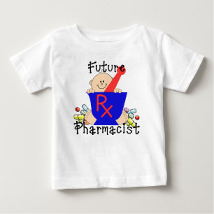T-shirt Pour Bébé Futur pharmacien