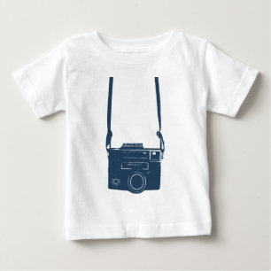 T-shirt Pour Bébé Futur photographe Caméra bébé Creeper biologique
