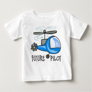 T-shirt Pour Bébé Futur pilote