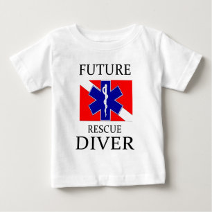 T-shirt Pour Bébé Futur plongeur de délivrance