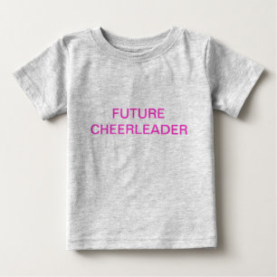 T-SHIRT POUR BÉBÉ FUTUR POM-POM GIRL