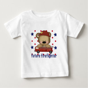 T-shirt Pour Bébé Futur pompier