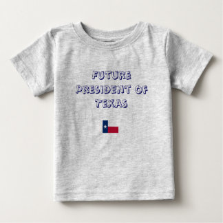 T-shirt Pour Bébé Futur président du Texas
