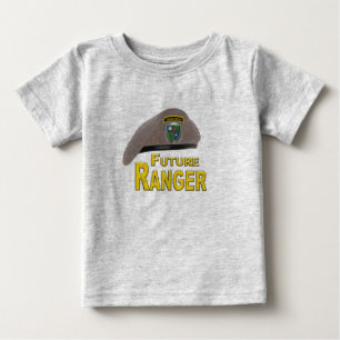 T-shirt Pour Bébé Futur Ranger Adorablement Mignon Béret