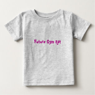 T-shirt Pour Bébé Futur rat de gymnase