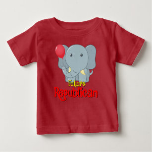 T-shirt Pour Bébé Futur Républicain