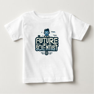 T-shirt Pour Bébé futur scientifique bébé