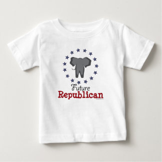 T-shirt Pour Bébé Futur T-shirt républicain de bébé d'éléphant