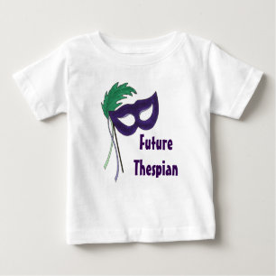 T-shirt Pour Bébé Futur Thespio Purple Drama Masquerade Masque Masqu