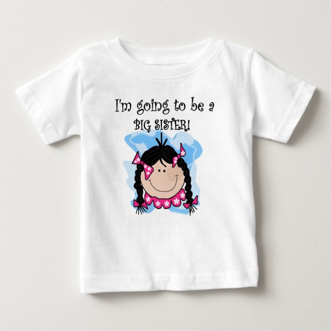 T-shirt Pour Bébé Future Big Sister (Devant)