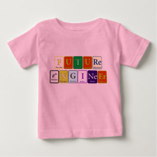T-shirt Pour Bébé Future conception de tutu d'ingénieur