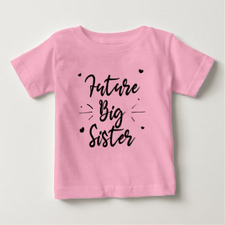 T-shirt Pour Bébé Future grande soeur