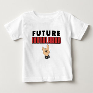 T-shirt Pour Bébé Future Metalhead
