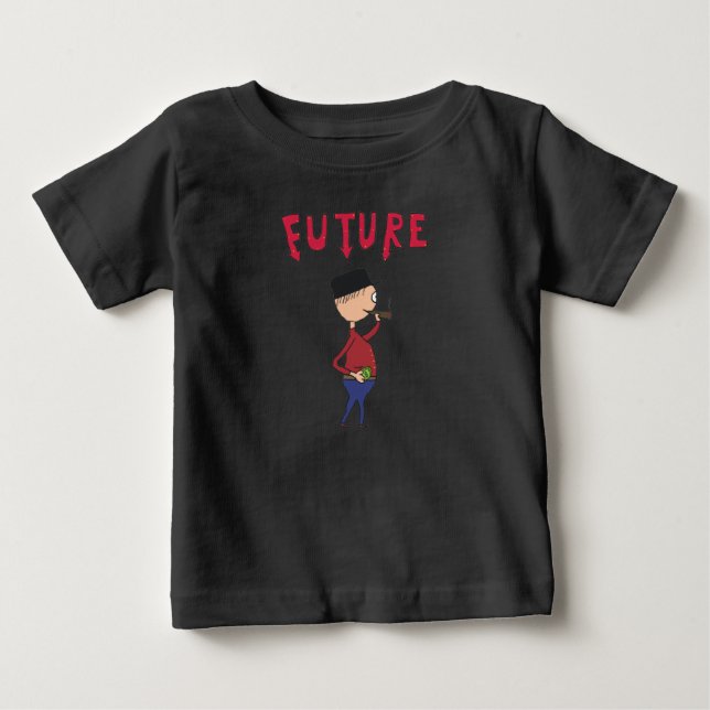 T-shirt Pour Bébé Future Millionaire (Devant)