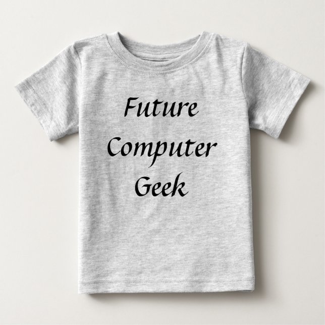 T-shirt Pour Bébé Future pièce en t de la Science d'enfants d'enfant (Devant)
