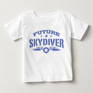 T-shirt Pour Bébé Future Skydiver