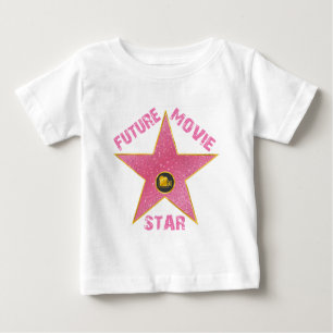 T-SHIRT POUR BÉBÉ FUTURE STAR DE CINÉMA