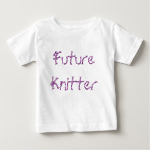 T-shirt Pour Bébé Future tricoteuse