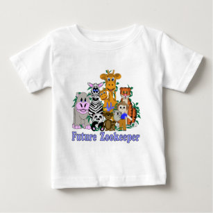 T-shirt Pour Bébé Future Zookeeper