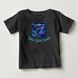 T-shirt Pour Bébé Futurs Rocket Scientist Space Art Planètes Stars