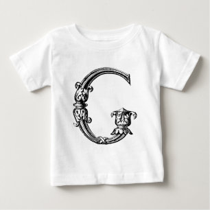 T-SHIRT POUR BÉBÉ G DÉCORATIF