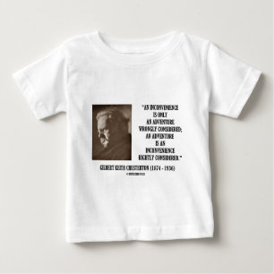 T-shirt Pour Bébé G.K. Aventure de désagréments de Chesterton