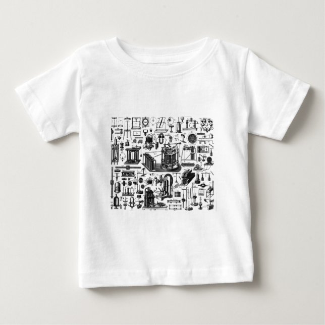 T-shirt Pour Bébé GADGETS vintages (Devant)