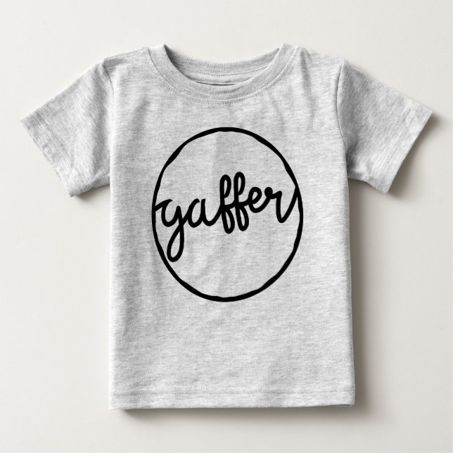 T-shirt Pour Bébé Gaffer British Soccer Slang Dialect (Devant)