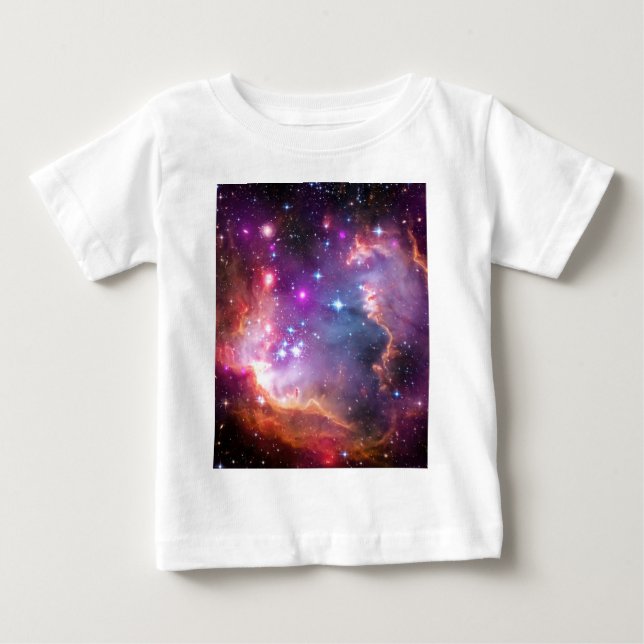 T-shirt Pour Bébé Galaxie Angélique Falln (Devant)