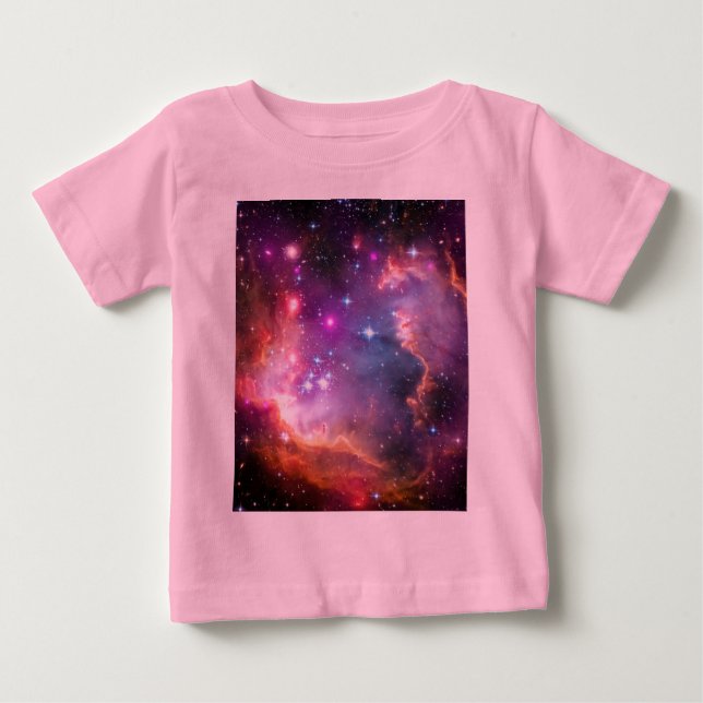 T-shirt Pour Bébé Galaxie Angélique Falln (Devant)