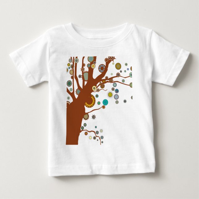 T-shirt Pour Bébé GALINA l'arbre (Devant)