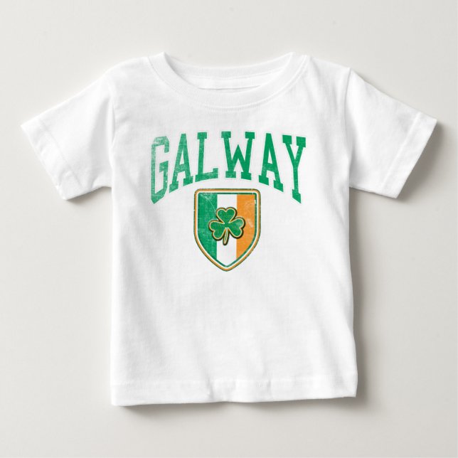 T-shirt Pour Bébé GALWAY Irlande (Devant)
