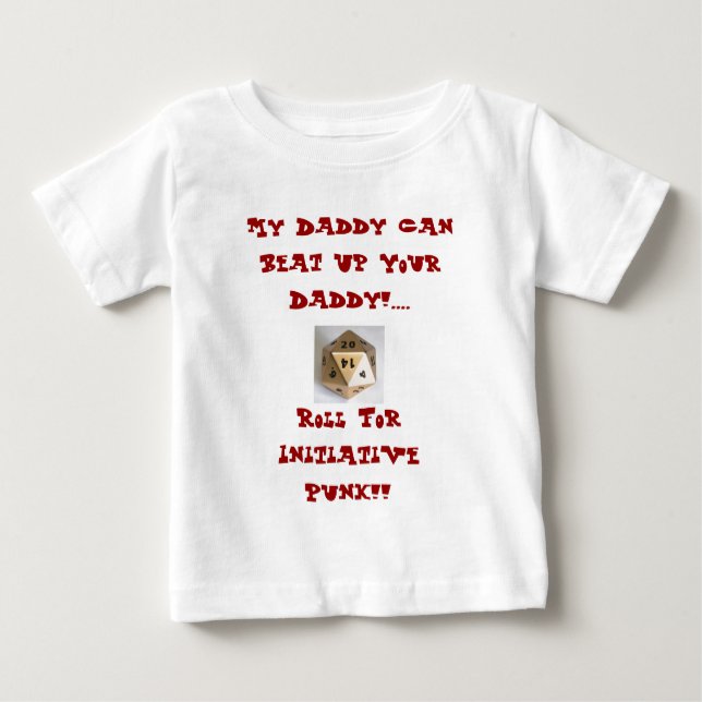 T-shirt Pour Bébé Gamer Baby (Devant)