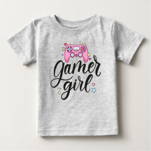 T-shirt Pour Bébé Gamer fille