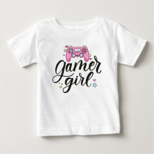 T-shirt Pour Bébé Gamer fille