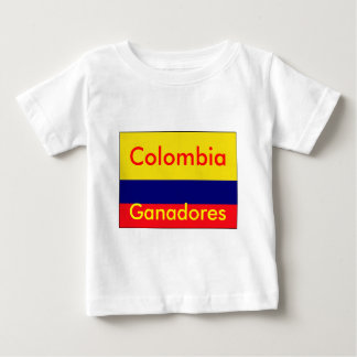 T-shirt Pour Bébé ganadores colombiens