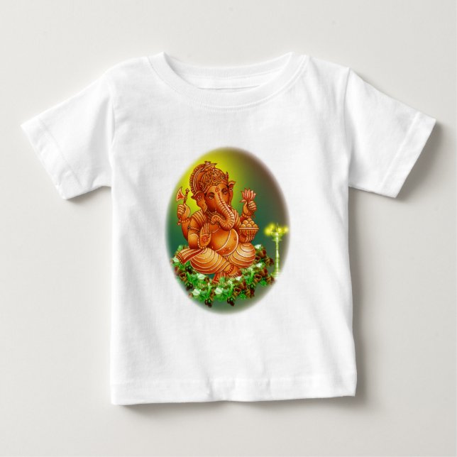 T-shirt Pour Bébé ganesha (Devant)