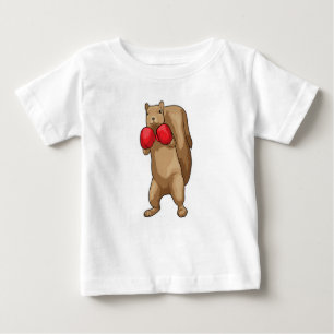 T-shirt Pour Bébé Gants de boîte à écureuil