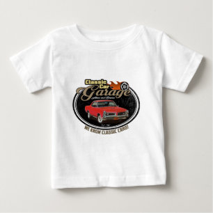 T-shirt Pour Bébé Garage vintage avec GTO