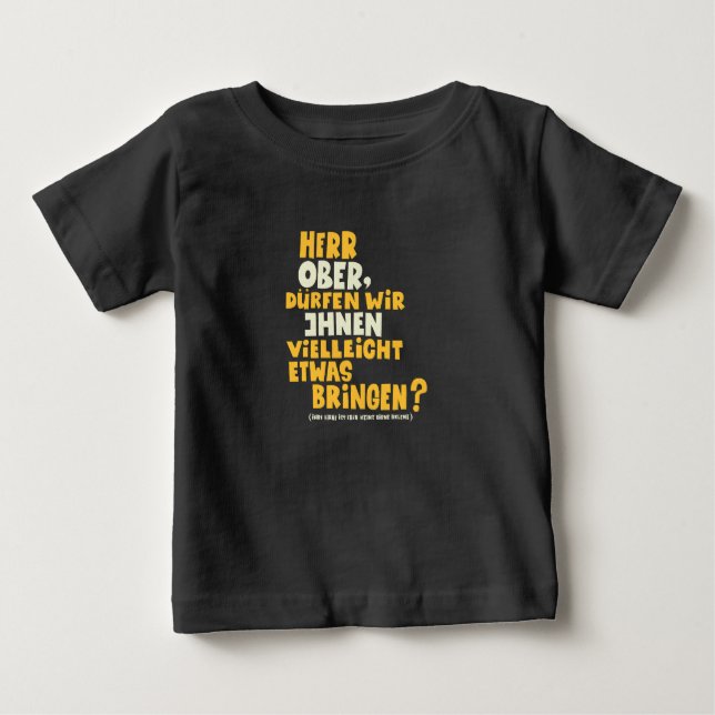 T-shirt Pour Bébé Garçon - Pappa Ante Portas - Loriot - Garçon (Devant)
