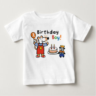 T-Shirt pour bébé garçon pour les 2 ans de Maisy
