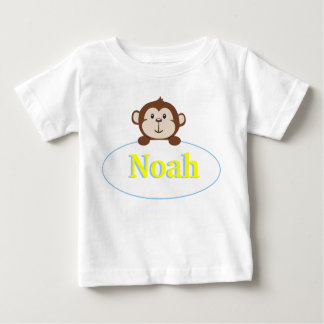 T-shirt Pour Bébé Garçons Chemise singe personnalisée