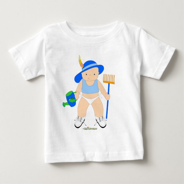 T-shirt Pour Bébé Gardener bébé garçon (Devant)