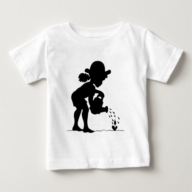 T-shirt Pour Bébé Gardener de petite fille (Devant)