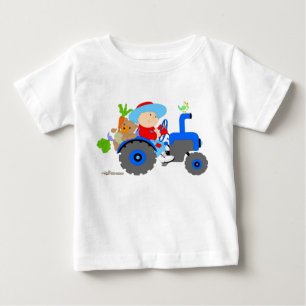 T-shirt Pour Bébé Gardener Farmer bébé garçon