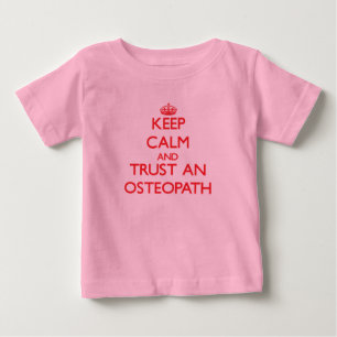 T-shirt Pour Bébé Gardez le calme et faites confiance à un
