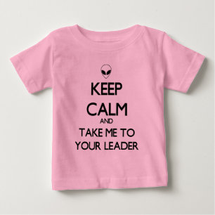 T-shirt Pour Bébé Gardez le chef calme